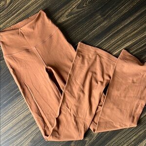 Lululemon Brown High-Waisted Flare Pants